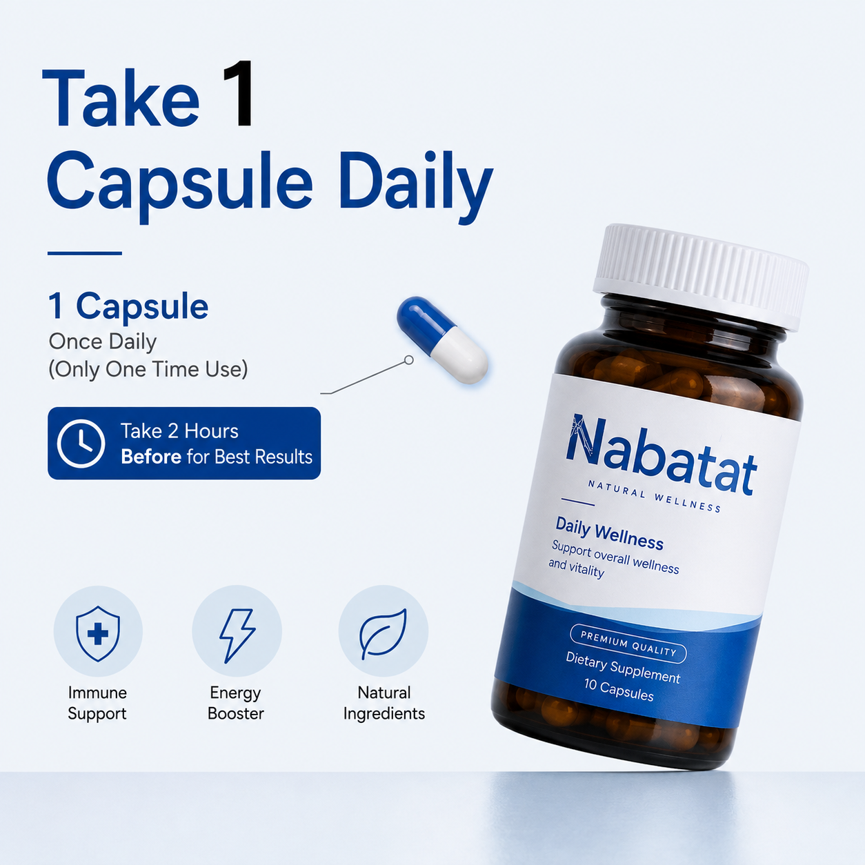 Nabatat™ 12 HOURS - Premium Herbal Formula